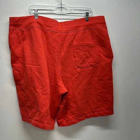 Polo Ralph Lauren Sweat Shorts Drawstring Cotton Stretch Red Mens Big & Tall 3XB - Picture 6 of 10